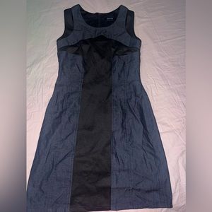 Guess Denim and Black Dress